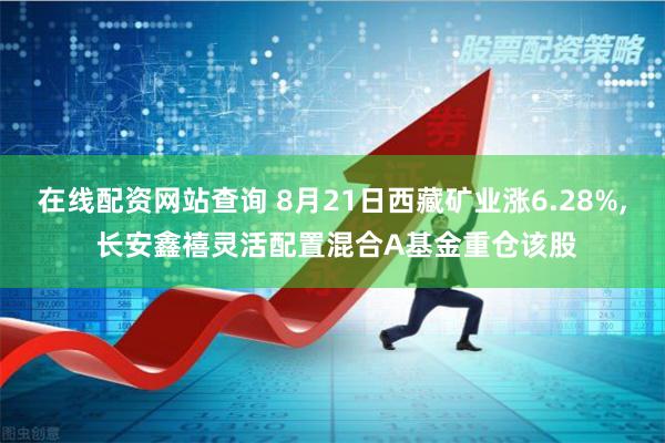 在线配资网站查询 8月21日西藏矿业涨6.28%, 长安鑫禧灵活配置混合A基金重仓该股